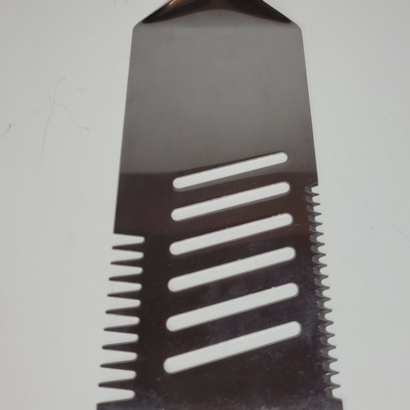 Sturdy Large BBQ Spatula Serrated Knife Tenderizer & Bottle Opener in ON… - Picture 8 of 10